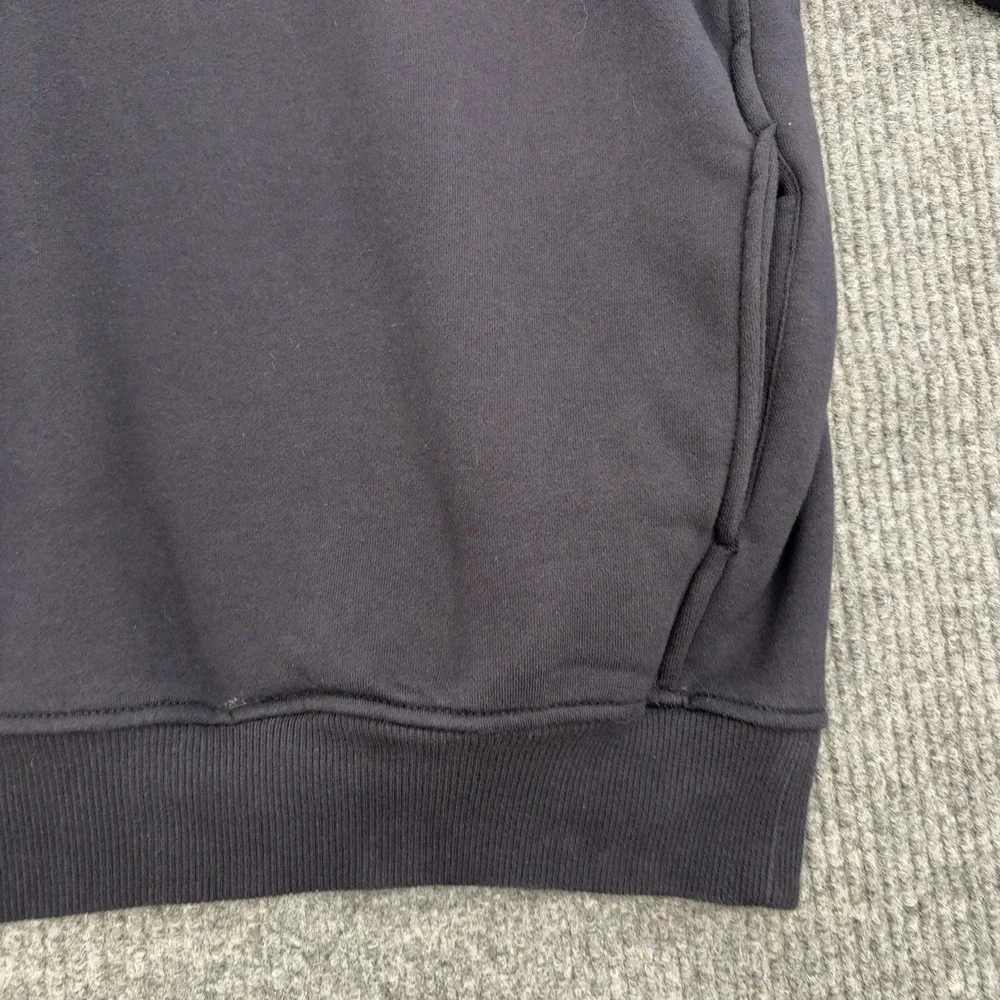 Blaine Hill Fire Dept Pullover Mens XL‎ Navy Blue Quarter Zip Workwear Style